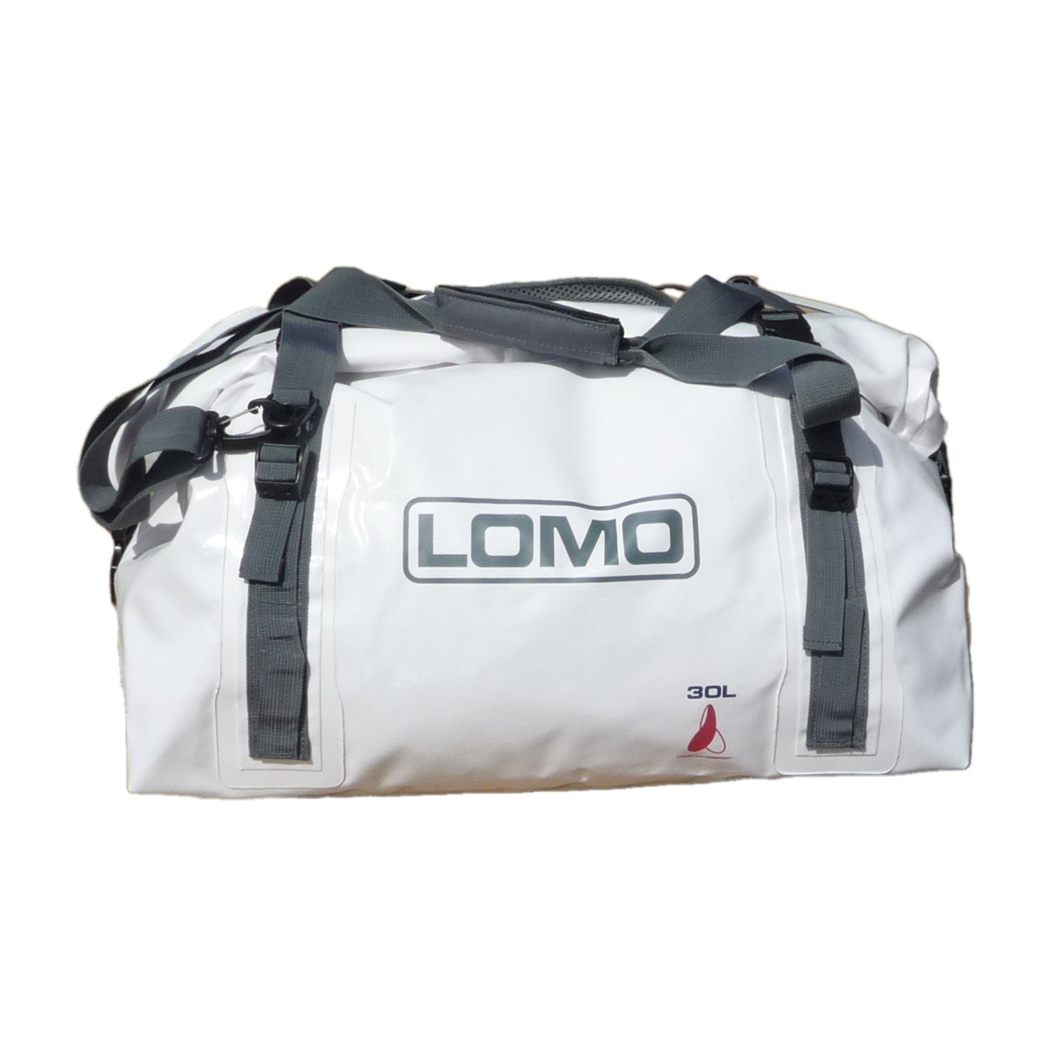 Lomo 30L White Holdall Duffel Waterproof Rolltop Dry Bag