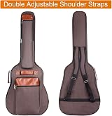 CAHAYA Guitar Bag 40 41 42 Inch Waterproof Case CY0150 with 6 Pockets view 4
