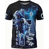 Faith Over Fear Shirt, Christian Shirts for Men, Jesus Tshirt, Cross Shirt, Faith Shirts for Men