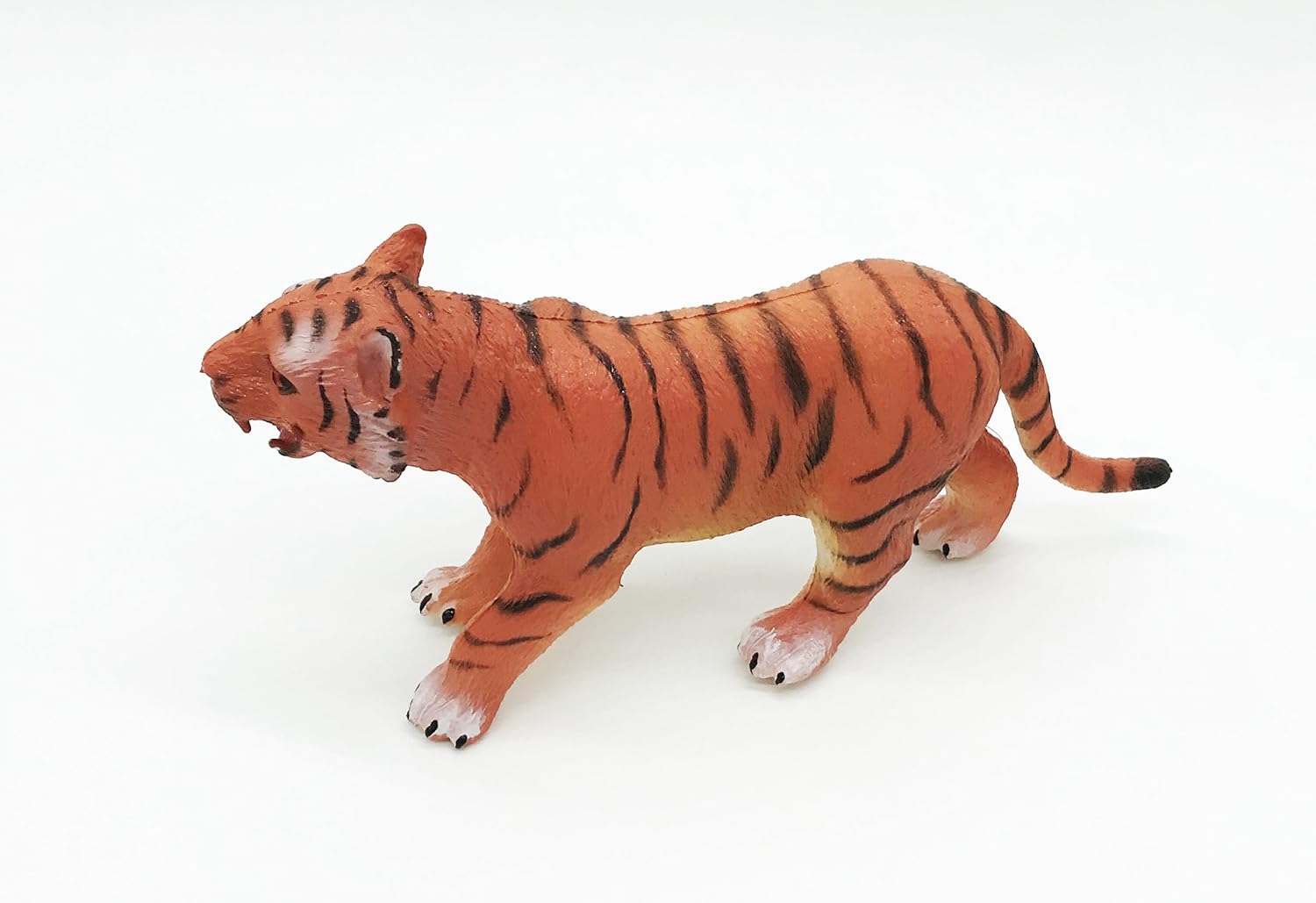 tiger plastic toy