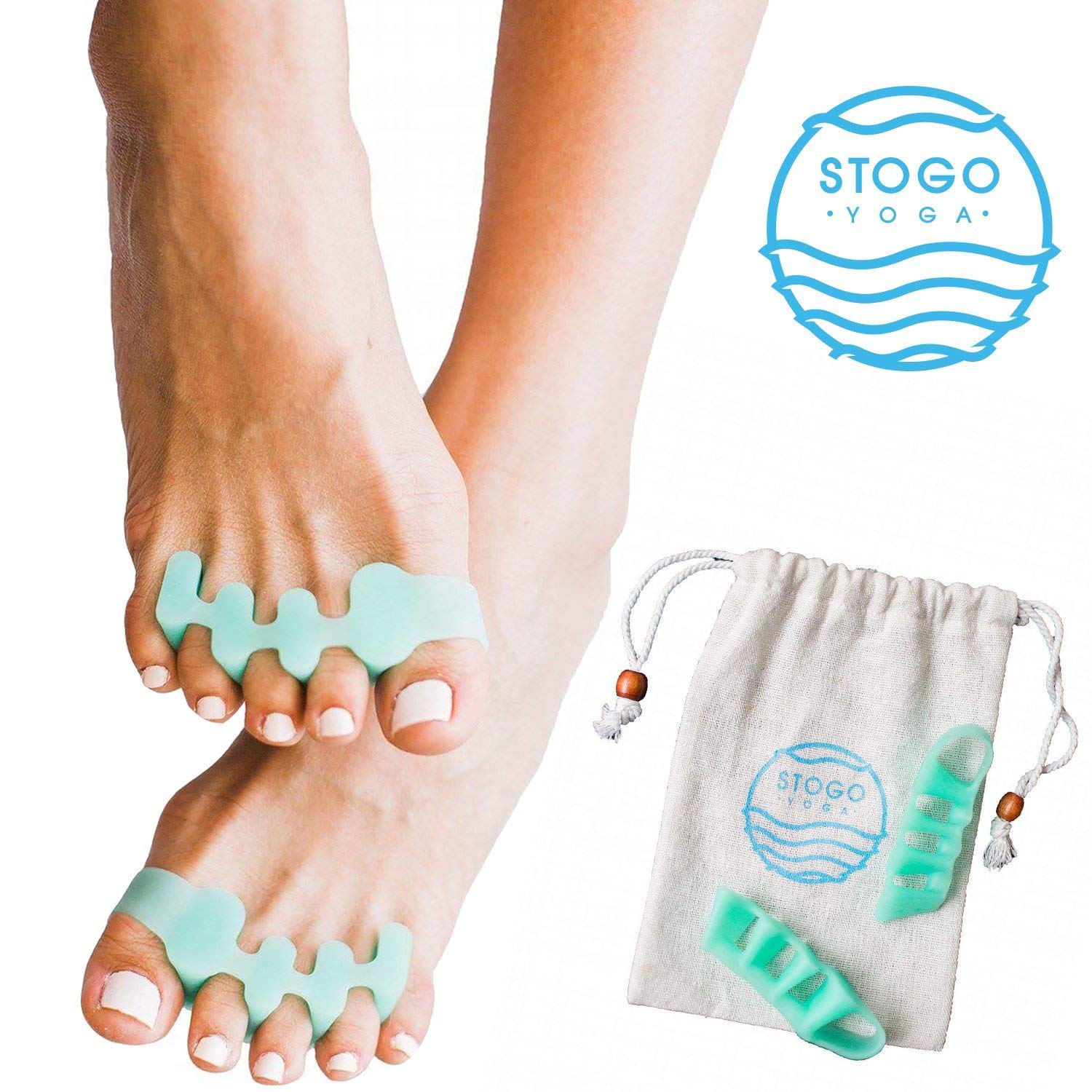 Toe Separators Gel Toes Stretchers Bunions Corrector Relief