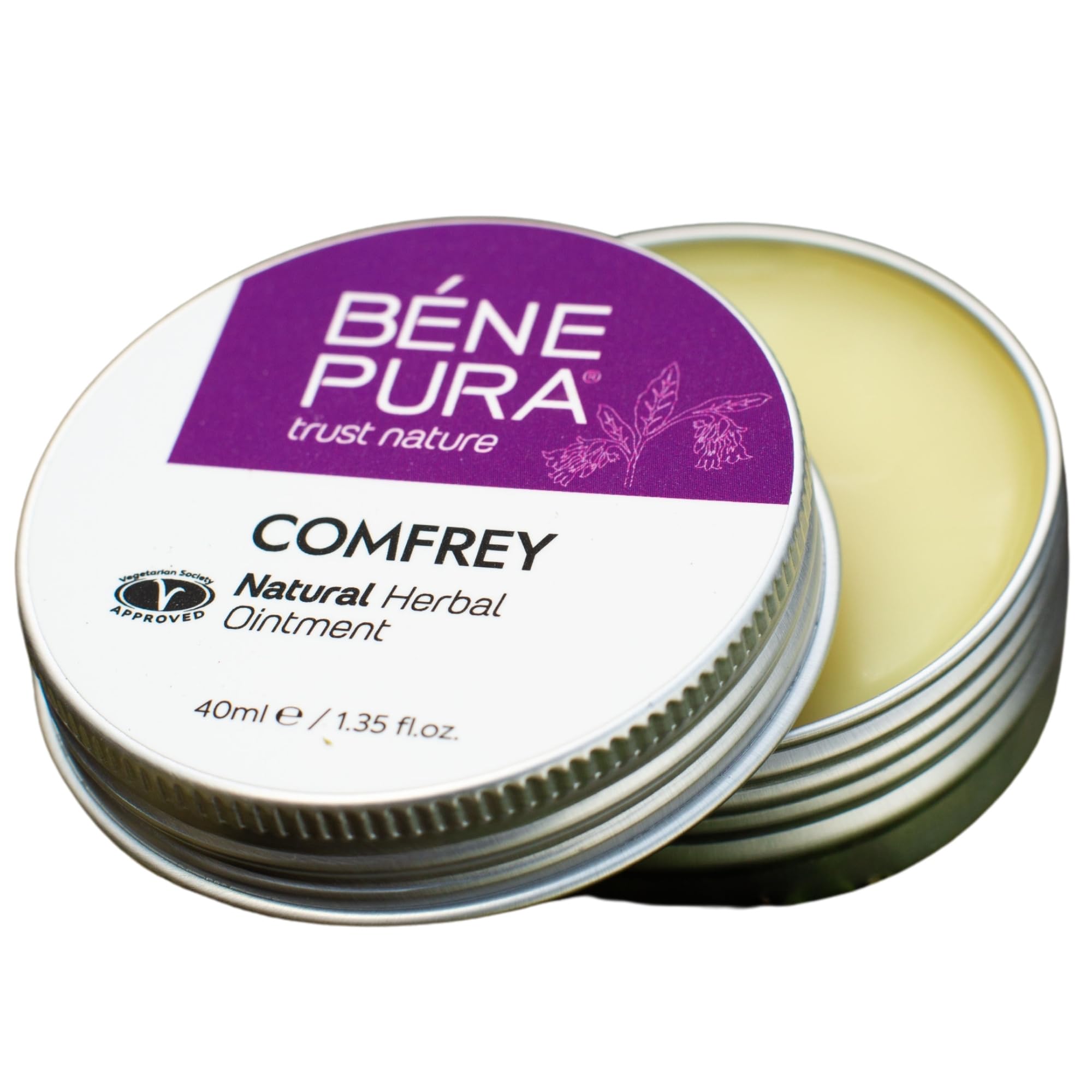 BenePura Comfrey Ointment, Natural Ointment for Joints, Stiffness and Swelling, 40 ml (Pack of 1)