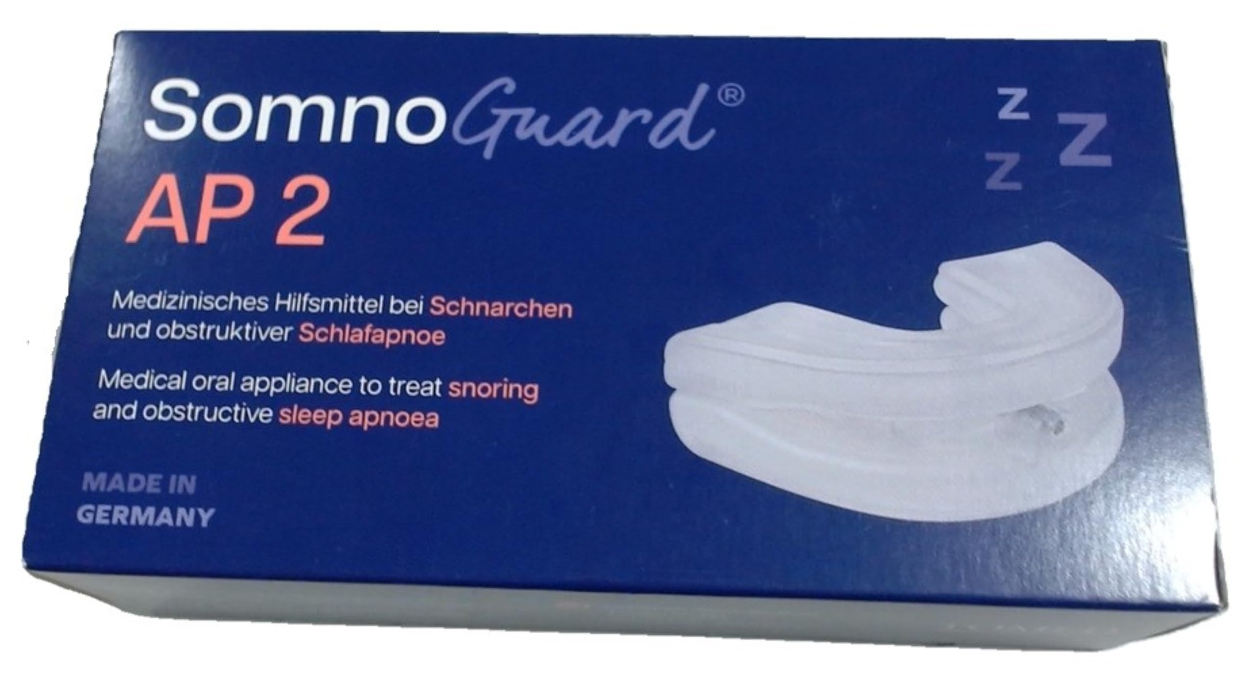 Tomed Somnoguard AP2 Anti Snoring Mandibular Advancement Device
