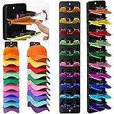 Flizubat Spring-Loaded Hat Organizer for Baseball Caps (2 Pack) – Holds 20 Caps, Quick Insert & Smooth Release with Secure Hold, Wall Mount for Closet or Door with Adhesive & Screws
