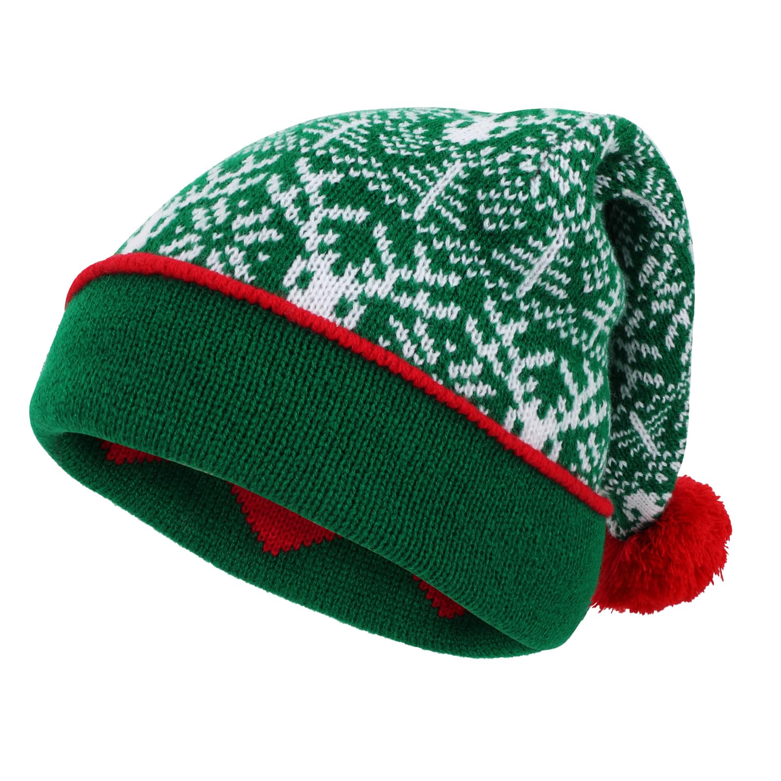 TAGVO Christmas Hat for Adults, Christmas Party Hats Fancy Dress Christmas Hats Santa Hats, Christmas Fun Hats Santa Costume for Xmas Party Santa Hat Bulk