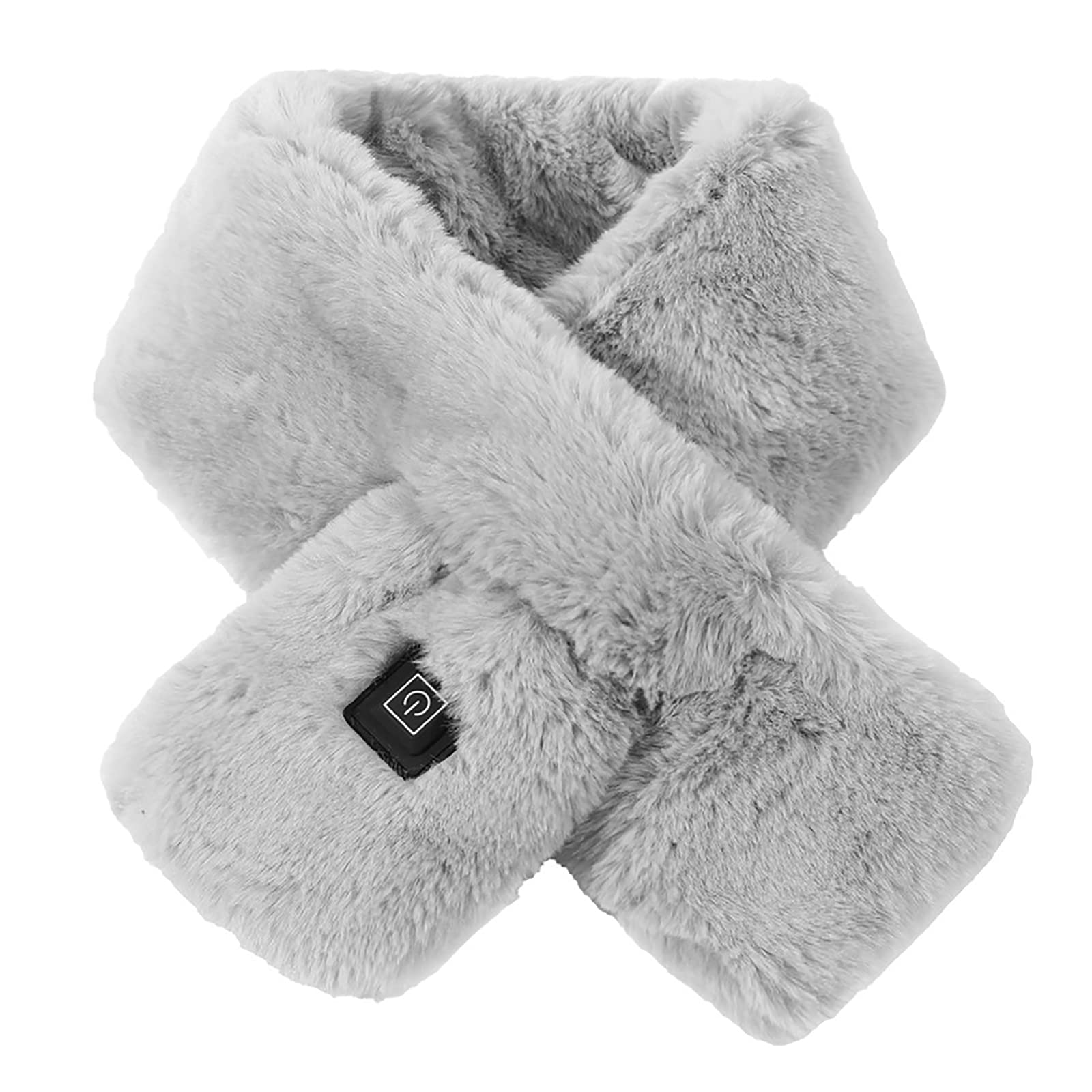 FakeFace Winter Electric Neck Heating Pad Scarf for Unisex Warm Scarf USB Cordless Heating Pad Portable Neck Wrap for Warm Pain Relief Thermal Neckerchief Scarves Outdoor Use