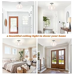 Jolydoly Semi Flush Mount Ceiling Light