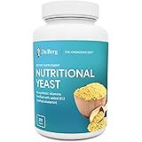 Dr. Berg's Nutritional Yeast Tablets – Non-Fortified Natural B12 Added - All 8 B Vitamin Complex – No Gluten Non-GMO No Synth