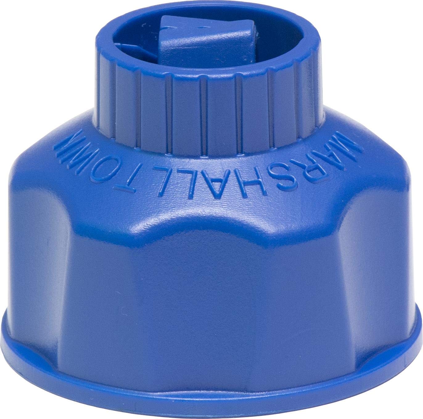 Marshalltown FASTcap Ratchet Caps for All FASTcap Spacers, 200/Pack, Plastic, Blue