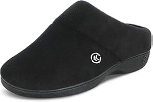 isotoner Women's Classic Clog Non-Slip Memory Foam Slippers