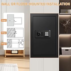4.3 Cub Large Home Safes Fireproof
