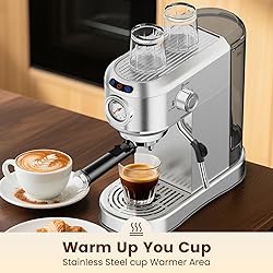 ANYCOLD Espresso Machine 20 Bar, Compact Espresso