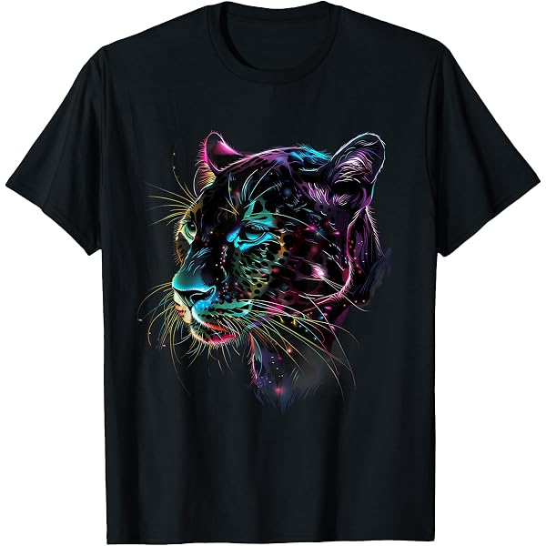 Amazon.com: Panther Graphic T-Shirt : Clothing, Shoes & Jewelry