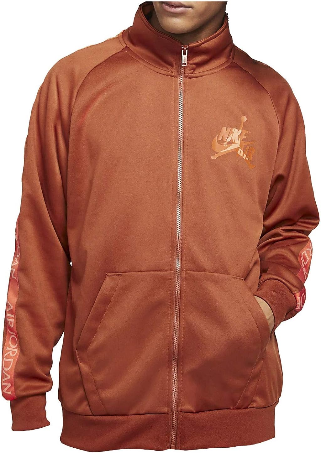 men's jordan sportswear jumpman taped tricot jacket