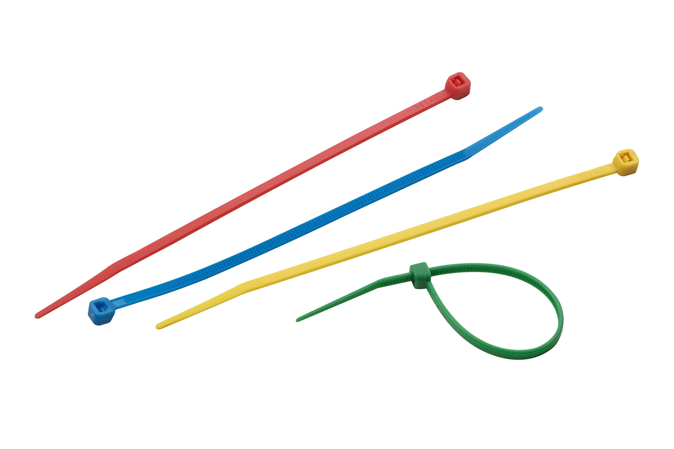 Meister Cable Ties 150 x 3.6 mm, various colours, 50 pieces, 7452140