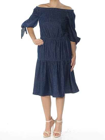ralph lauren blue jean dress