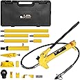 Porta Power Kit 10 Ton Hydraulic Auto Body Jack Ram Portable Frame Repair Tools Car Jack Kits Auto Shop Set with Blow Mold Carrying Storage Case