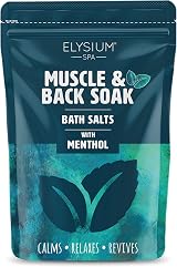 ELYSIUM SPA Muscle & Bath Soak with Menthol 450g Re-sealable Pack