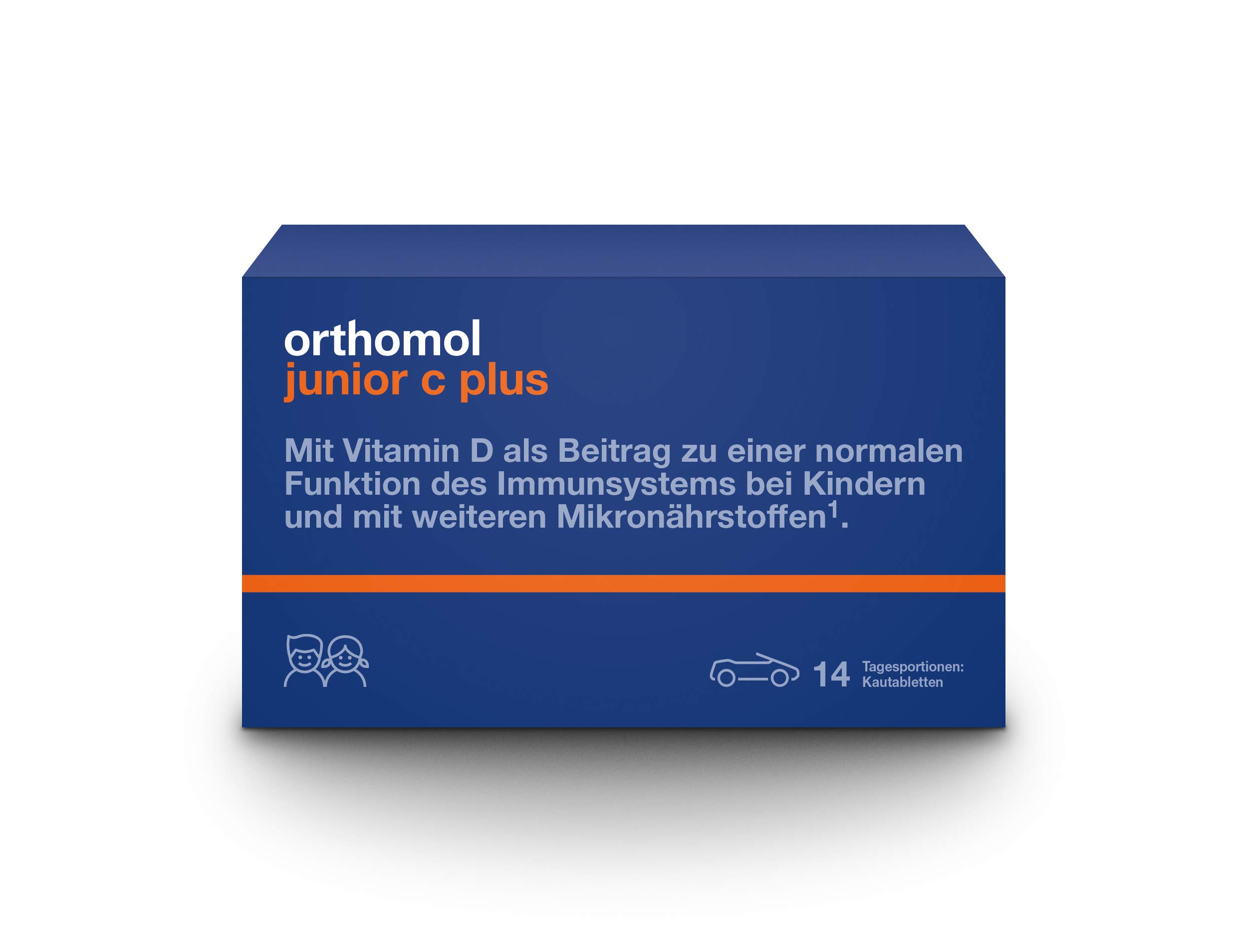 Orthomol Junior C Plus 14 Chewable Tablets For Children Vitamins And