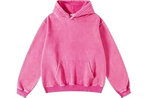 Dnzzs Mens Hoodies Pullover Oversized Acid Wash Hoodie Heavyweight Hoodie Men Athletic Vintage Sweatshirt Streetwear