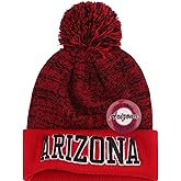 YANGUMGUAN Football Beanie Hat for Men and Women Super Soft Pompom Knit Cap Winter Skullcap Toque