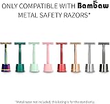 Bambaw Safety Razor Stand - Aluminium Shaving Stand for Double Edge Razors - view 5