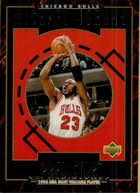 MICHAEL JORDAN 1995 UPPER DECK PREDICTOR BASKETBALL CARD R1 