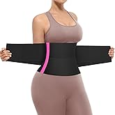 SHAPELLX Waist Trainer for Women Waist Cincher Corset Shapewear Body Shaper Tummy Control Stomach Belt Postpartum Band