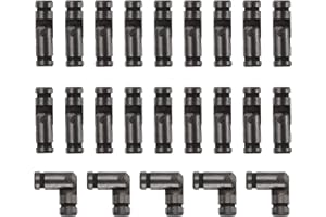 uxcell 50Pcs Invisible Barrel Hinges, 4x15mm Brass Concealed Hinge, Hidden Barrel Hinge, Small Concealed Hinges for Jewelry B