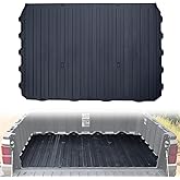 Rubber Bed Mat Liner for Polaris Ranger XP 1000 / Ranger 1000 Crew 2018-2025, TPE Anti-Slip Waterproof Cargo Protector, Mud-Resistant All-Weather Slush Mat UTV Accessories