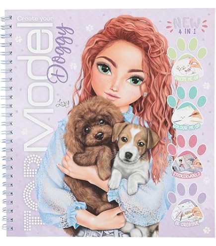 Amazon.com: Depesche 12966 TOPModel Doggy Dress Me Up Sticker Book