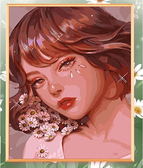 Amazon Co Jp デジタル油絵ペイントバイナンバーキット壁画アート工芸品の家の装飾絵画 女の子イラスト耐久のカジュアル リビングルームの壁の装飾 Style6 S ホビー Amazon Co Jp デジタル油絵ペイントバイナンバーキット壁画アート工芸品の家の装飾絵画 女の子イラスト耐久のカジュアル リビングルームの壁の装飾 Style6 S ホビー