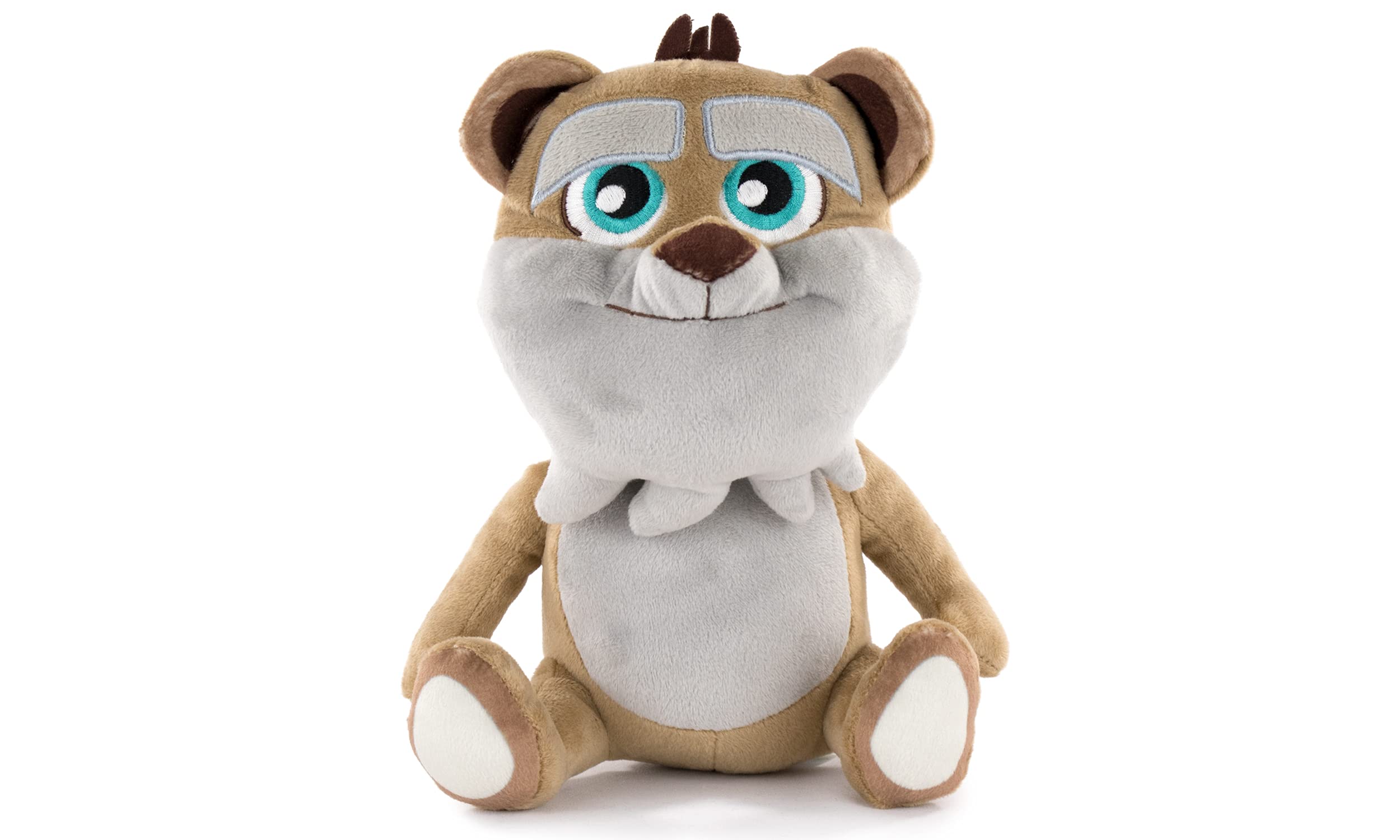 Robin Hood: Mischief in Sherwood - Plush toy Characters from the Cartoon Series - Super soft quality (Hamster Derke 8,66"/22cm)