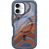 OtterBox iPhone 16 Defender Series XT Clear Case - High Desert Marble