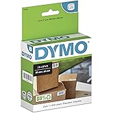 DYMO Authentic LW Multi-Purpose Labels DYMO Labels for LabelWriter Printers Great for Barcodes 1" x 2-1/8" 1 Roll of 500