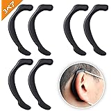 イヤーフック シリコン 3ペア 耳が痛くない 柔らかい イヤーカバー 耳保護 大人 子供用 白