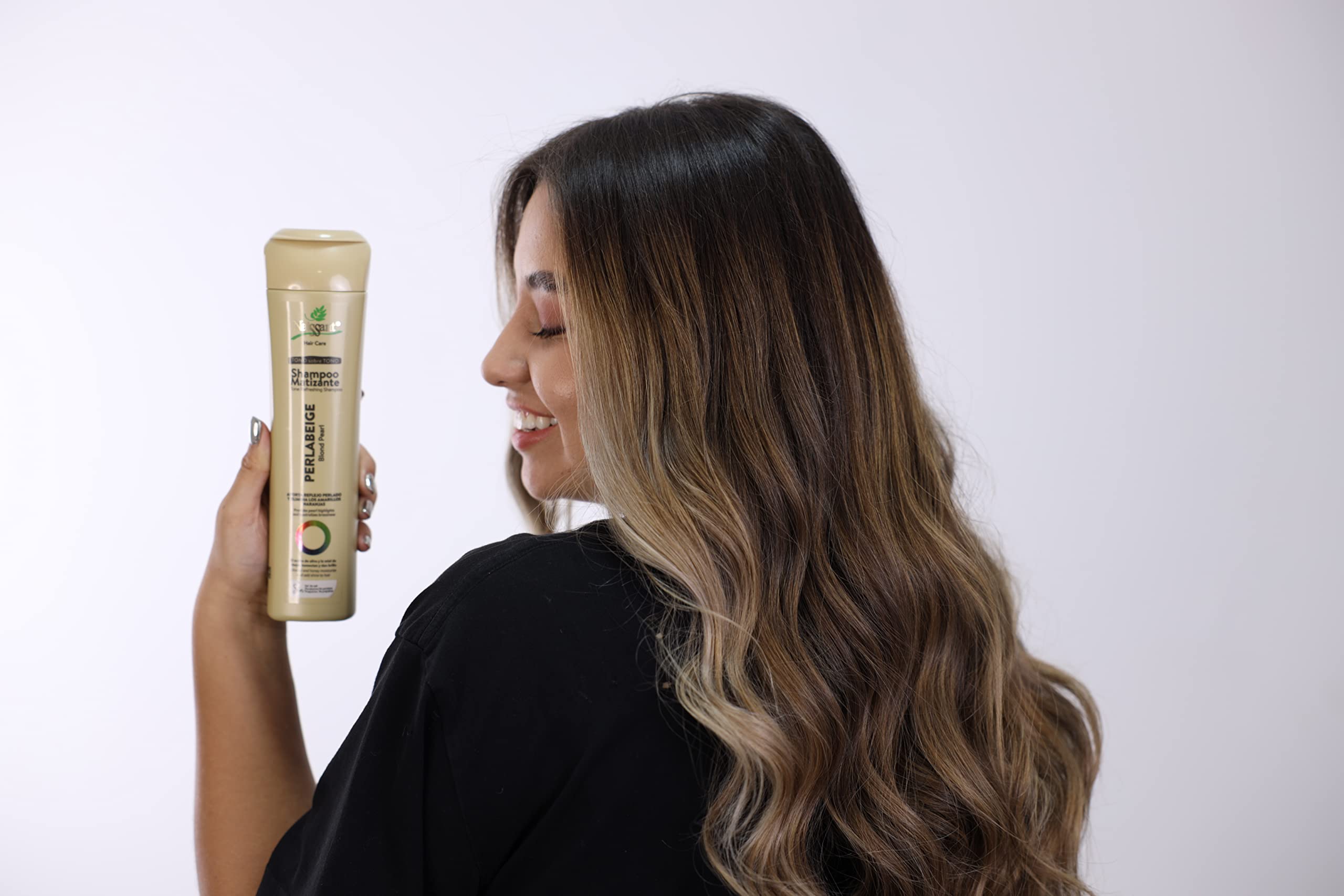 naissant Perla Beige Hair Purple Toning Mask | Eliminates Brassiness | Neutralizes Yellow & Orange Tones | Paraben, Ammonia & Sulfate Free | Pro-Vitamin B5, Olive Oil & Honey (Perla Beige) 10.1 Fl Oz