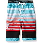 Kanu Surf Boys Reflection Quick Dry UPF 50+ Beach Swim Trunk