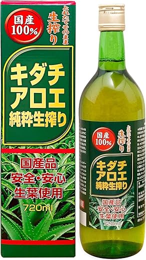 ユウキ製薬 キダチアロエ純粋生搾り 18-24日分 720ml