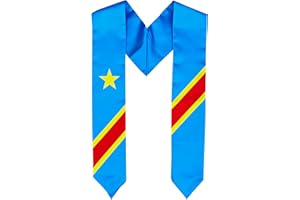 Del Mex Graduation Country Flag Stole Sash Scarf Graduate Pride