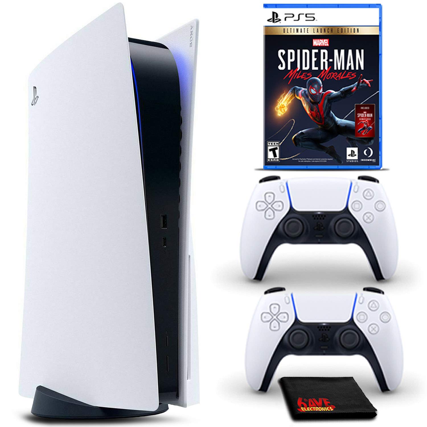 Buy PlayStation 5 Console Bundle + PS5 DualSense Wireless Controller