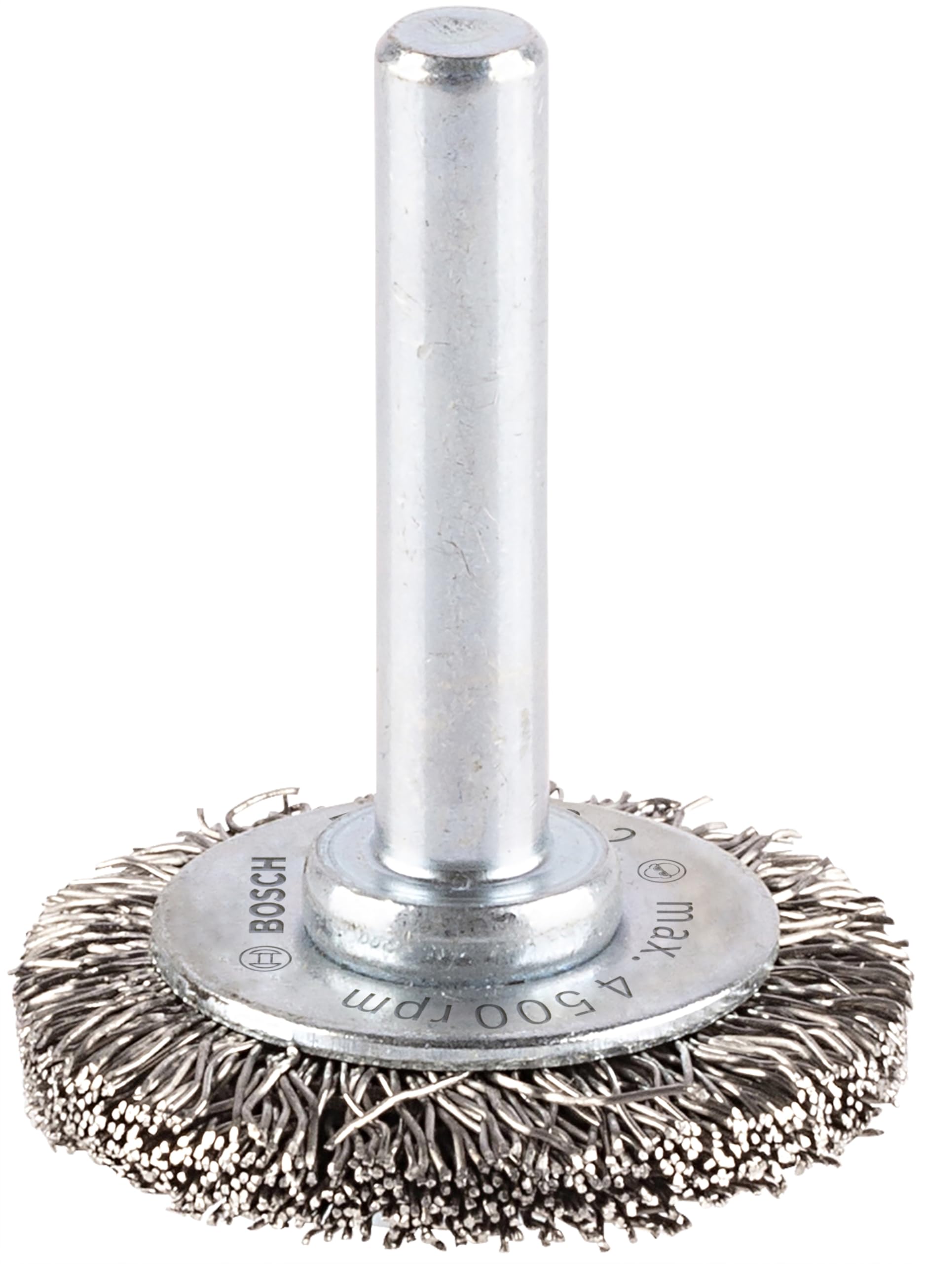 Bosch 2608622119 30Mm X 6Mm Shank Wire Wheel Crimped Wire 0.3Mm INOX