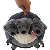 Squishable - Mini Cerberus - Spooky Collection - 7 in - Soft Toy Collectible Stuffed Animal