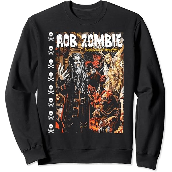 ロブ・ゾンビ　Hellbilly Deluxe Tシャツ XL黒ブラック ROB ZOMBIE - Horror shirts at Cavitycolors – CavityColors