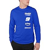 Junk Food NASCAR - Driver Sponsors Stacked Logos - Unisex Adult Sports Fan T-Shirt for Men & Women