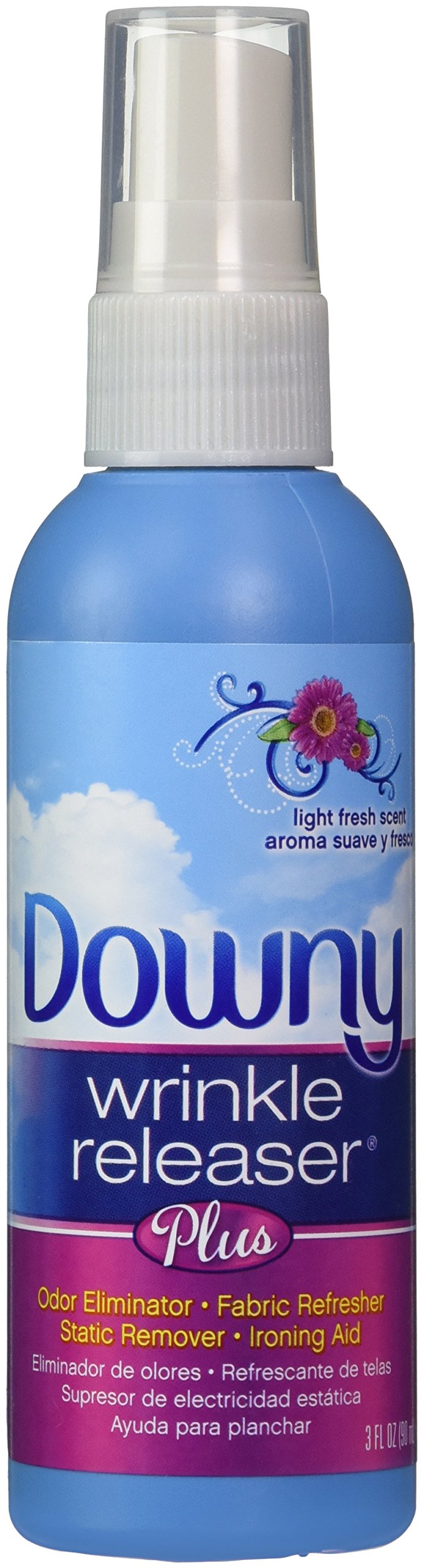 Downy Wrinkle Releaser Travel Size Light Fresh Scent 3 Fl Oz (90 Ml)