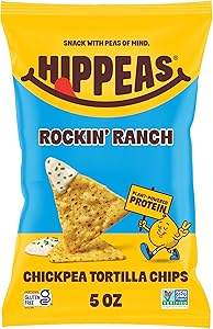 HIPPEAS Rockin Ranch Chickpea Tortilla Chips, 5 OZ