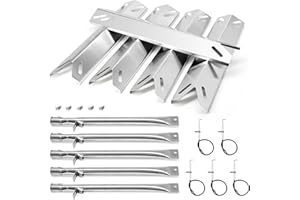 Adviace Grill Parts for Cuisinart GAS9556AS GAS9456AS GAS2556AS GAS2456AS, BBQ Grill Replacement Parts for Cuisinart 5 Burner Gas Grill GAS9556AS GAS2556AS, Cuisinart 4 Burner Gas Grill GAS9456AS