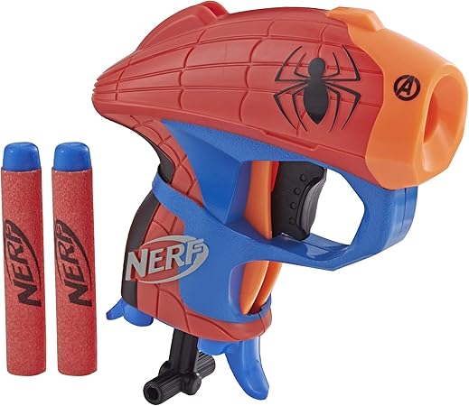 nerf war spiderman