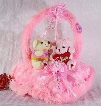 couple teddy bear online shopping